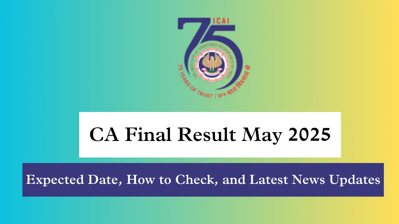CA Final Result May 2025