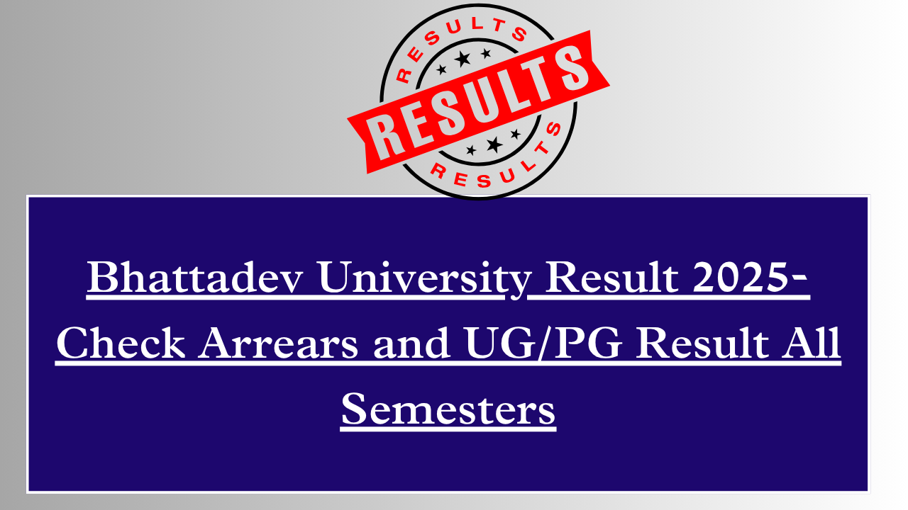 Bhattadev University Result 2025